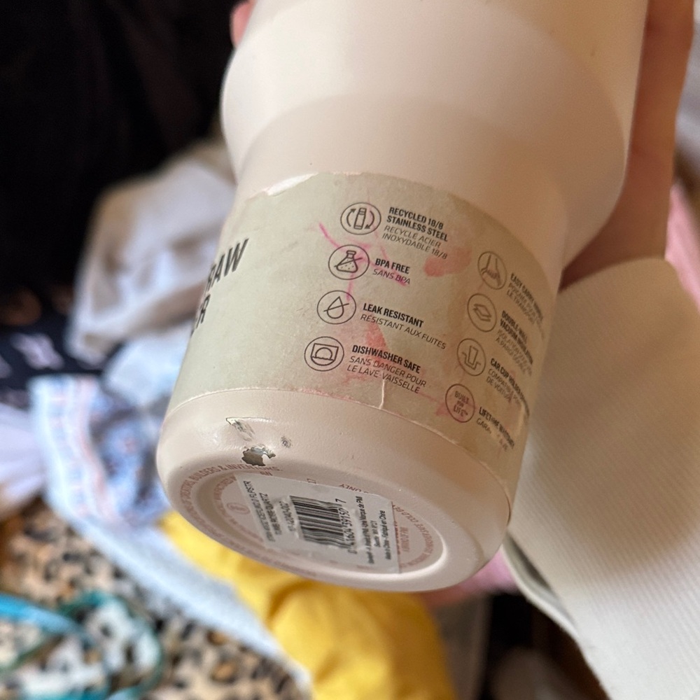 Stanley Pale Pink Flip Straw Tumbler - Picture 2 of 2